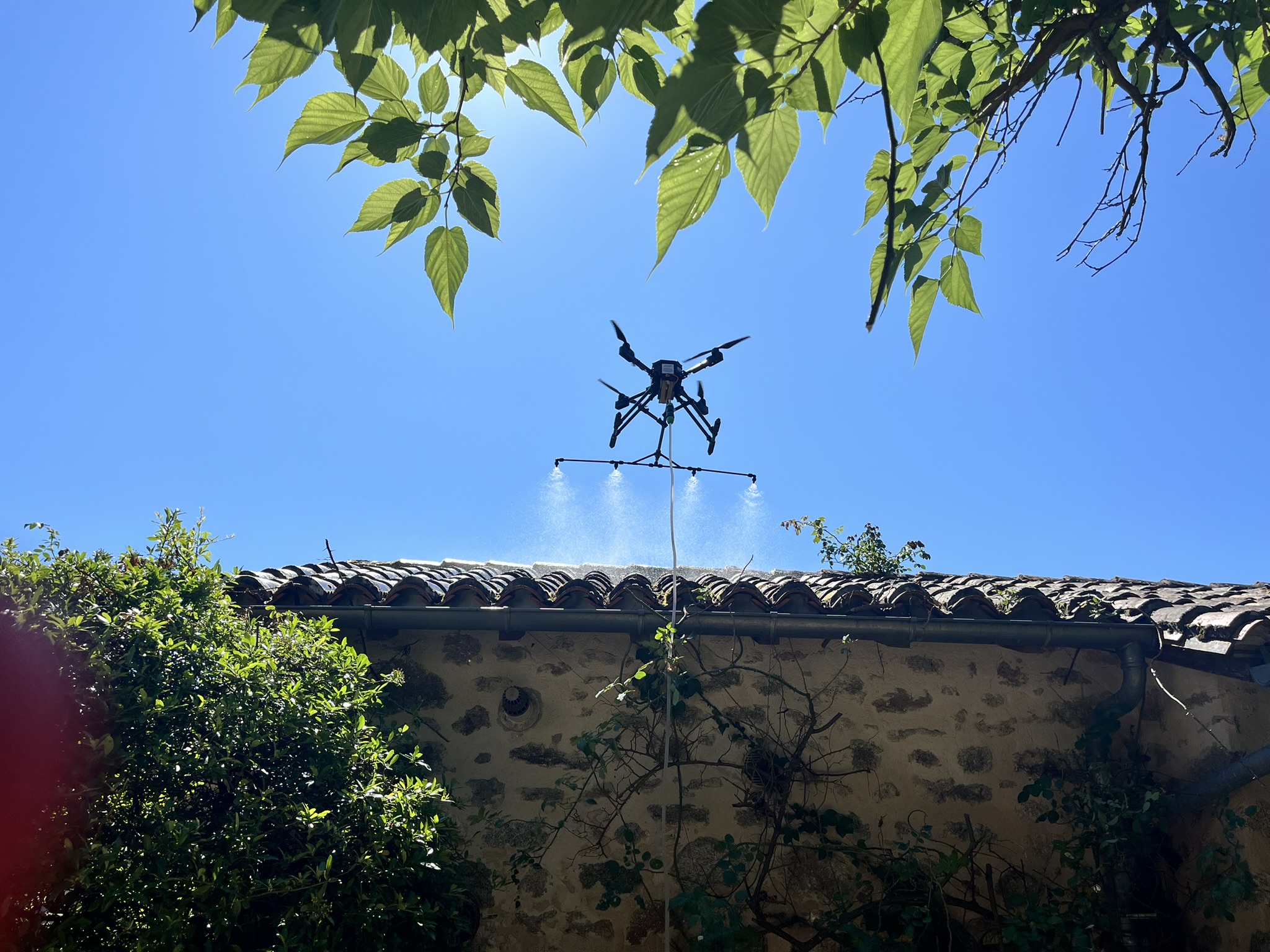 Démoussage toiture en Dordogne